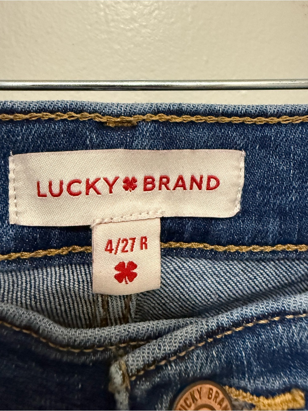 Lucky Brand Blue Flare Wide-Leg Jeans - Picture 2 of 6